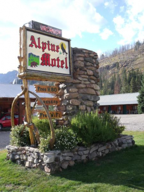 Гостиница Alpine Motel of Cooke City  Кук Сити-Силвер Гейт